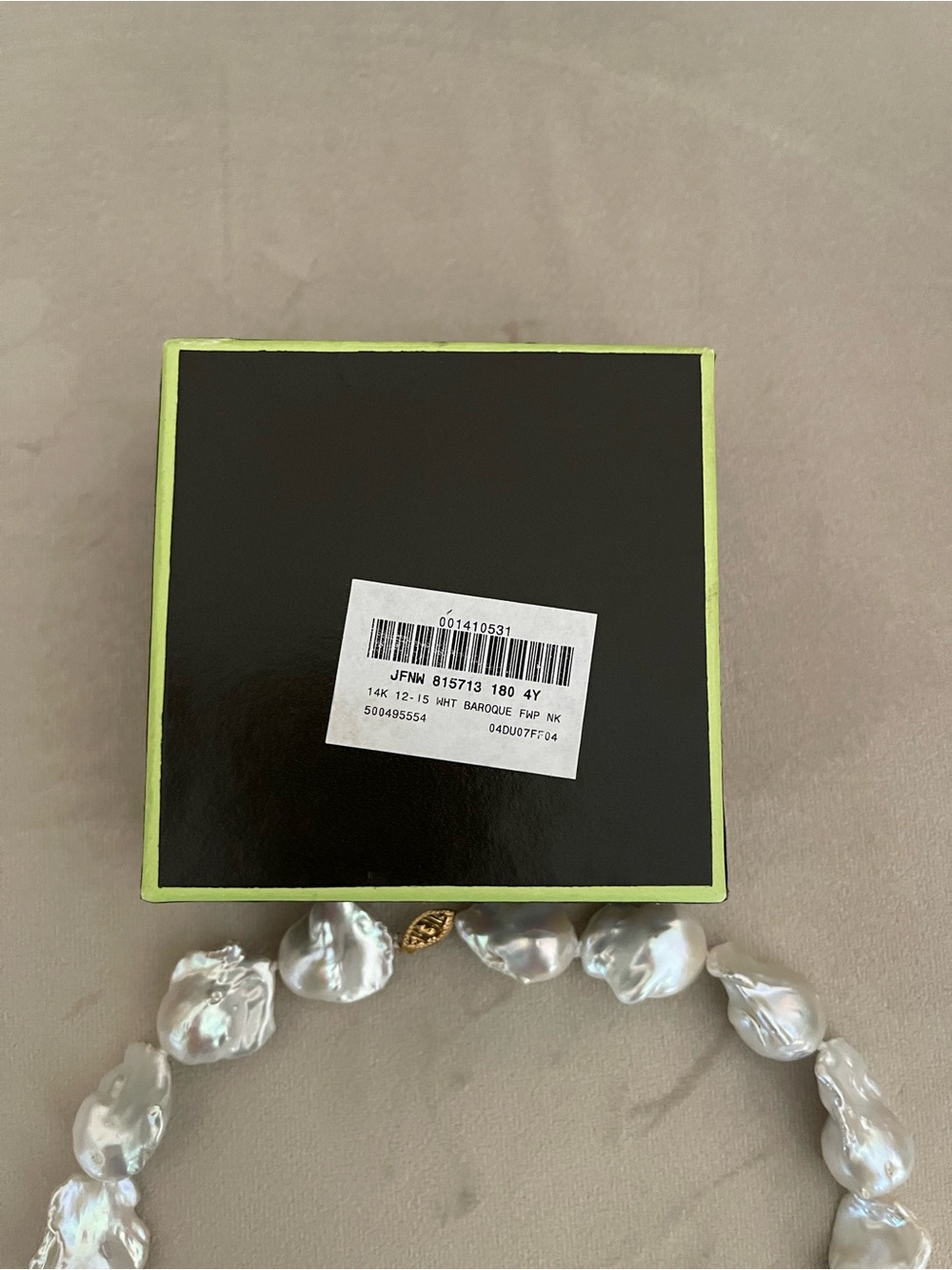 ROSS-SIMONS Cultured Baroque Pearl Necklace with 14Kt Yellow Gold - Picture 7 of 7